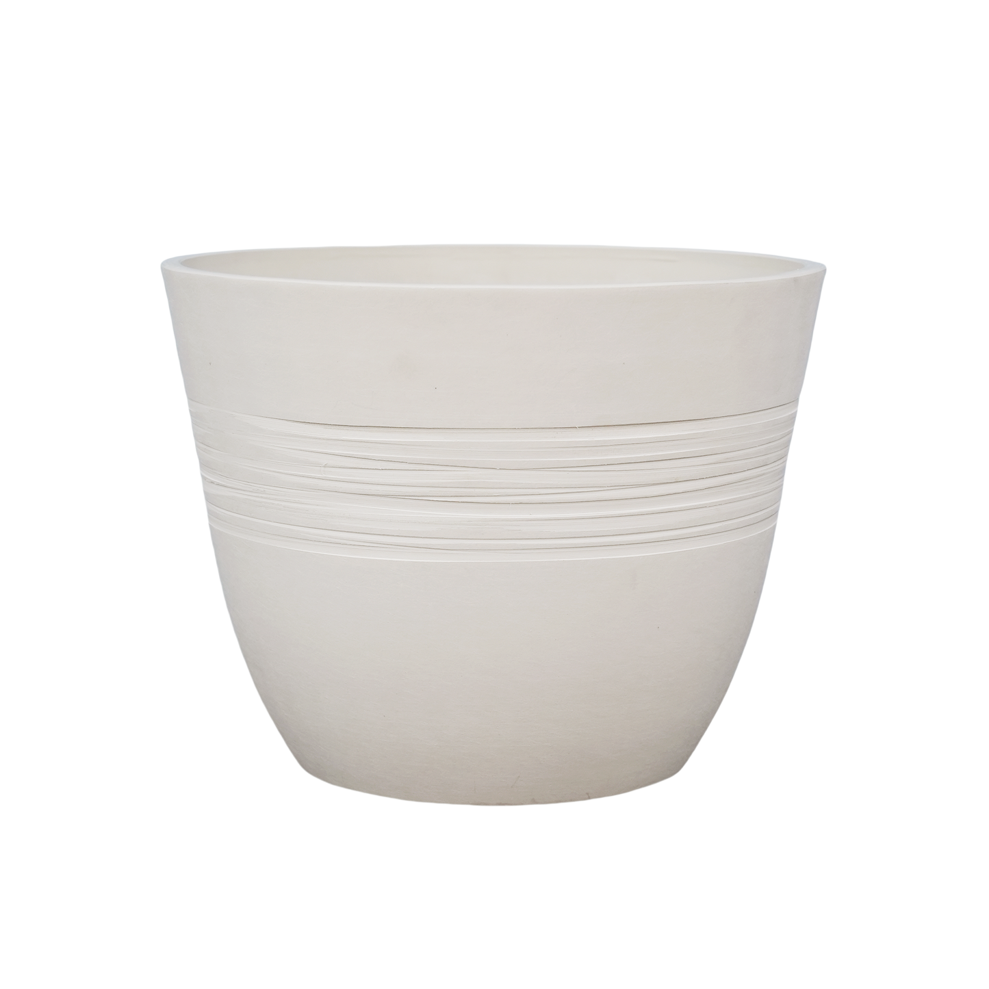 GreenShip Planter for Indoor Outdoor Plants, Set of 2 Modern Decorative Plant Pots with Drainage Hole, Decorative Flower Pots(Plants Not Included)