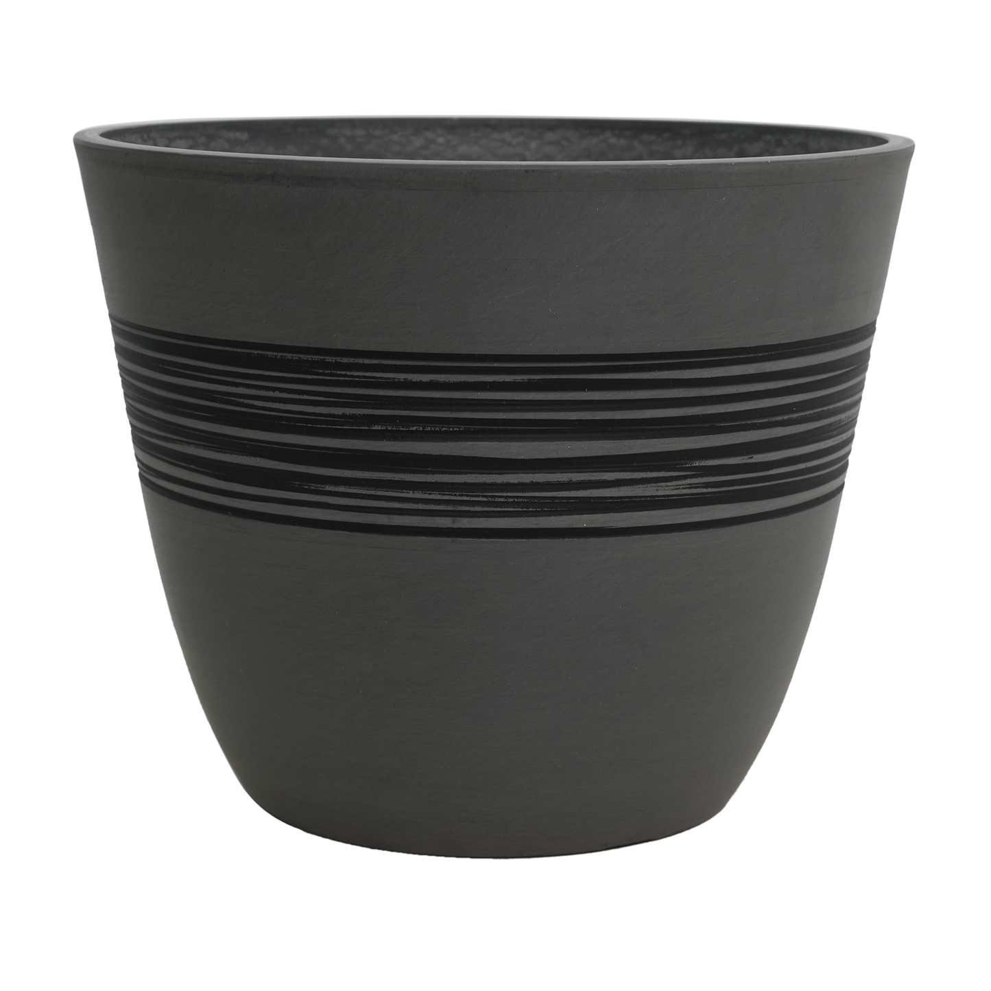 GreenShip Planter for Indoor Outdoor Plants, Set of 2 Modern Decorative Plant Pots with Drainage Hole, Decorative Flower Pots(Plants Not Included)