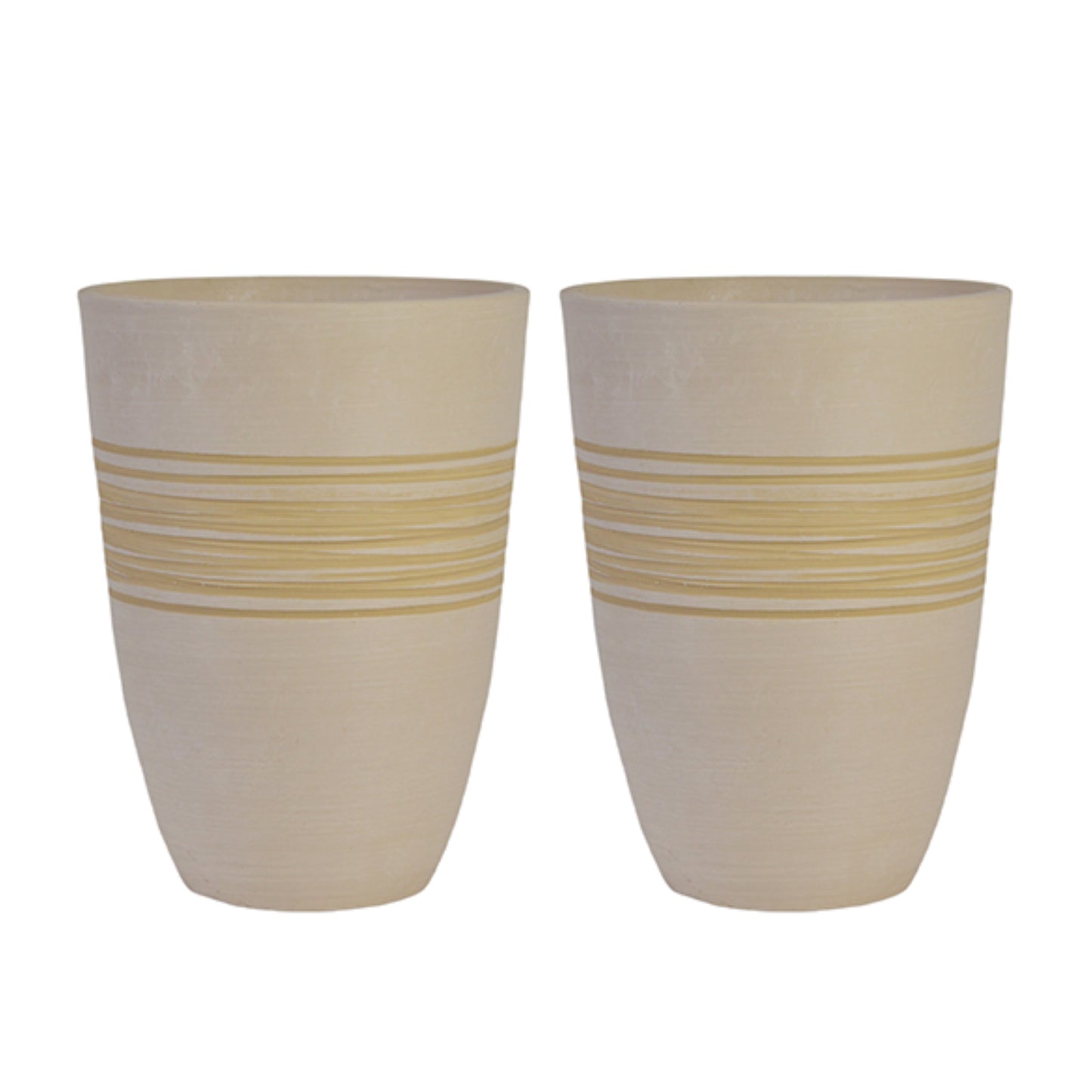 GreenShip Plant Pots 6 inch 8 inch 10 inch for Indoor Plants, Set of 3 Modern Decorative Planter ts with Drainage Hole, Decorative Flower Pots(Plants Not Included)