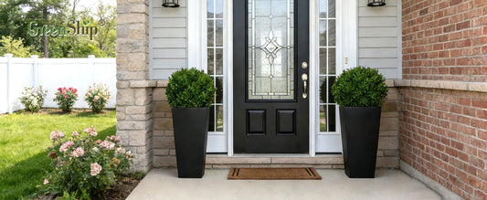 Use Decorative Tall Planters to Refresh Your Porch for Special Occasions