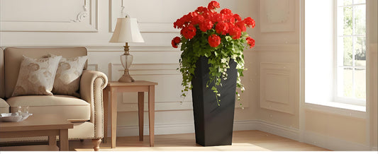 Give Your Patio a Seasonal Upgrade with Modern Tall Planters