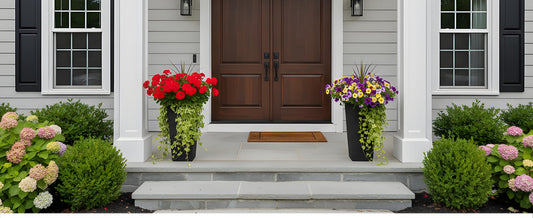 Modern Planters for Patios and Front Doors