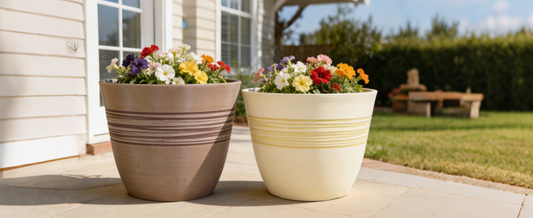 Get Ready for the Summer Growing Season with a Fresh Set of Drainage Planter Pots