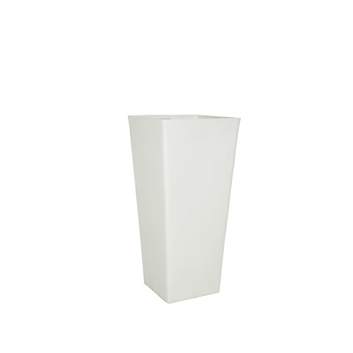 GreenShip 27 inch Tall Planters for Outdoor Plants, Large Flower Pots with Drainage & Inner Shelf, Modern Decorative Garden Pots for Porch, Patio, Front Door