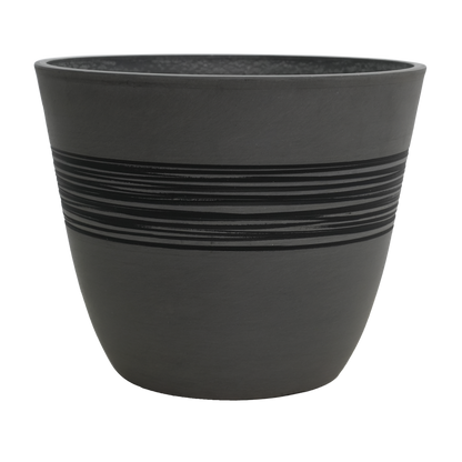 GreenShip Planter for Indoor Outdoor Plants,  Set of 2 Modern Decorative Plant Pots with Drainage Hole,  Decorative Flower Pots(Plants Not Included)